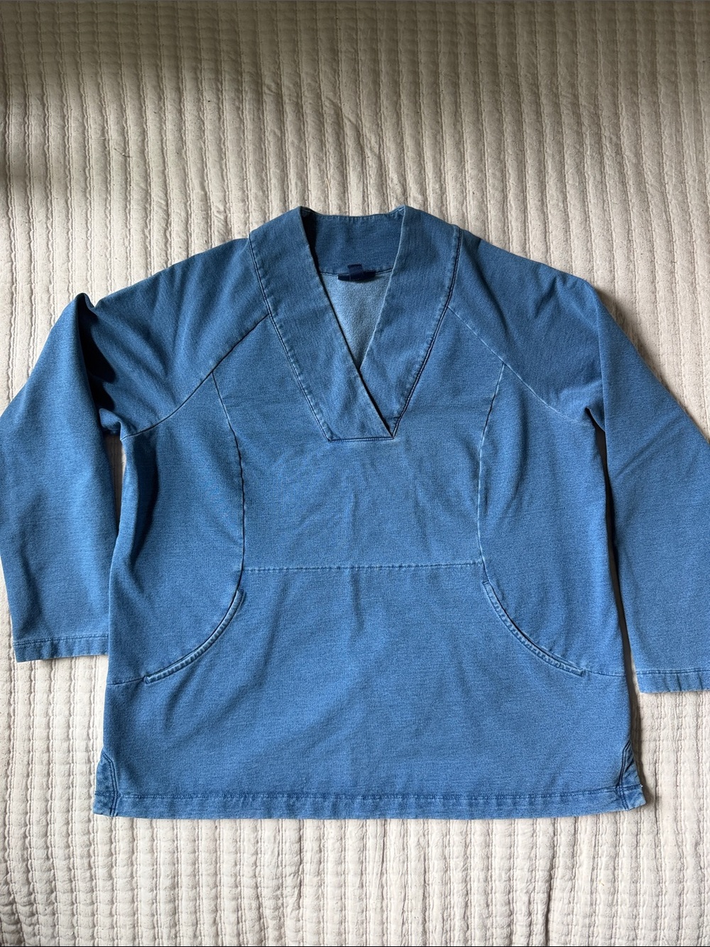 Pure J Jill  Organic Dyed V-Neck Pullover